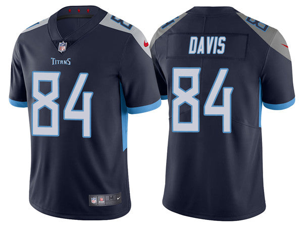 Corey Davis Tennessee Titans navy jersey