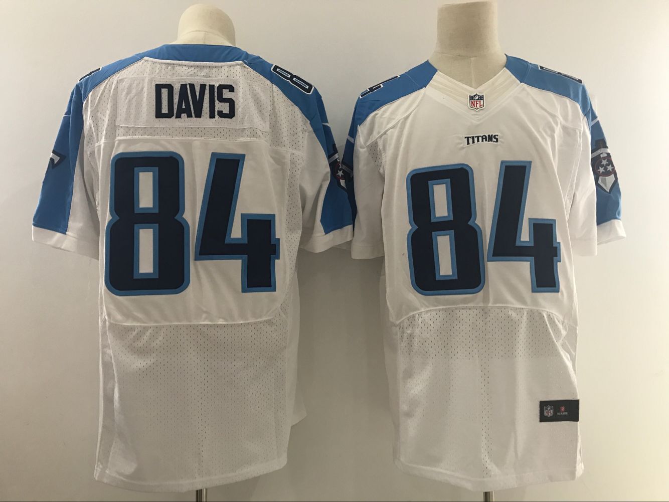 Corey Davis Tennessee Titans white Elite jersey