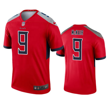 Steve McNair Tennessee Titans red Inverted Legend jersey
