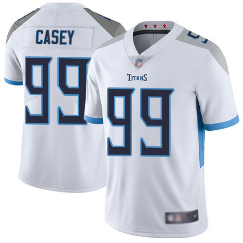 Jurrell Casey Tennessee Titans white jersey