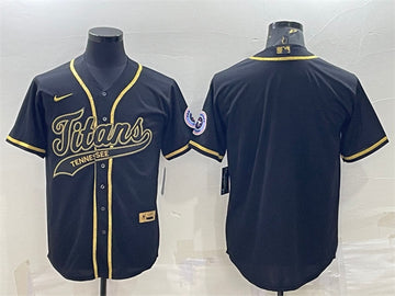 Custom Tennessee Titans black jersey
