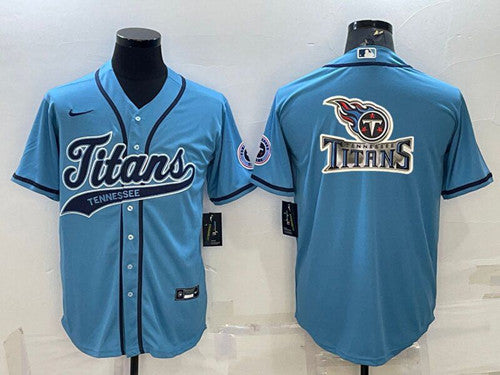 Tennessee Titans blue jersey