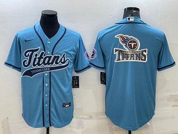 Tennessee Titans blue jersey