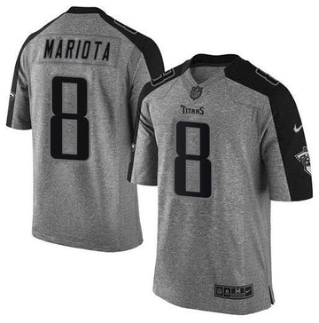 Custom Tennessee Titans gray jersey