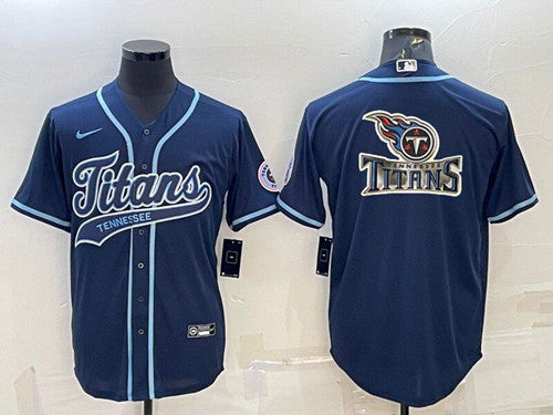 Tennessee Titans navy jersey