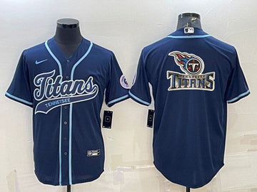 Tennessee Titans navy jersey