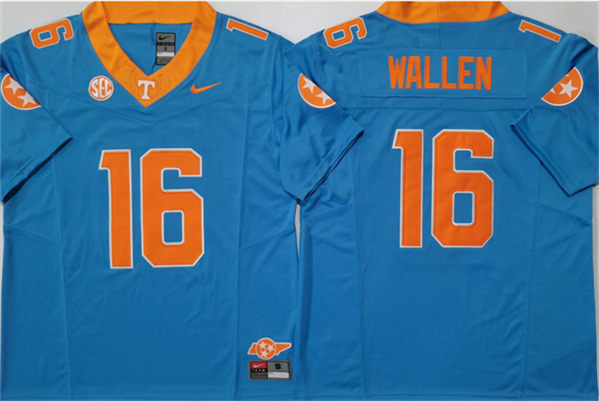 Morgan Wallen Tennessee Volunteers blue FUSE jersey