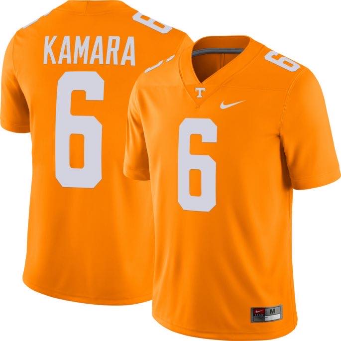 Kamara Tennessee Volunteers orange jersey