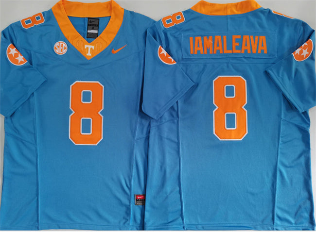 Nico Iamaleava Tennessee Volunteers blue FUSE jersey