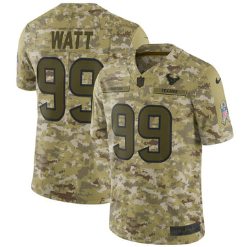 JJ Watt Houston Texans camo Salute To Service jersey