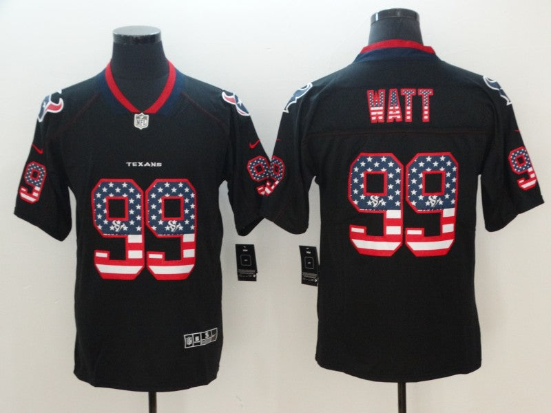 J.J. Watt Houston Texans black Color Rush jersey