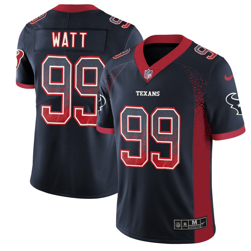 J.J. Watt Houston Texans navy Color Rush jersey
