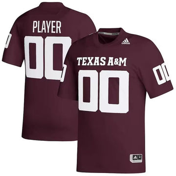 Custom Texas A&M Aggies maroon jersey