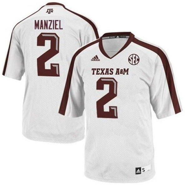 Lions Texas A&M Aggies white jersey