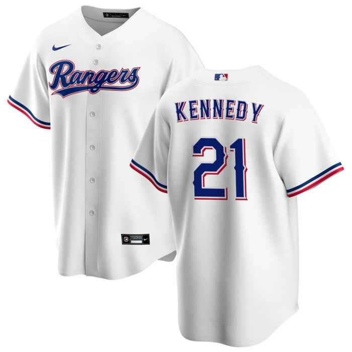 Ian Kennedy Texas Rangers white jersey