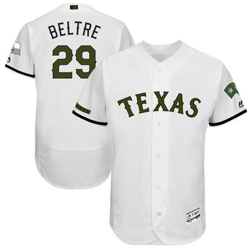 Adrian Beltre Majestic Texas Rangers white Authentic jersey