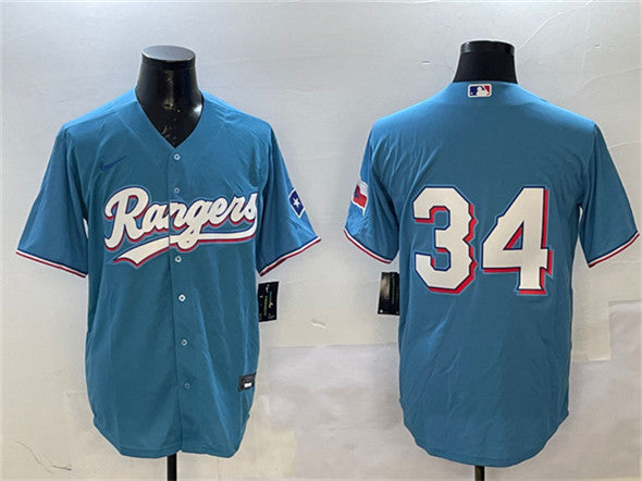 Nolan Ryan Texas Rangers blue jersey