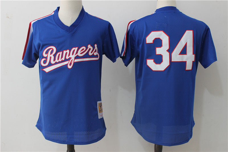 Nolan Ryan Texas Rangers royal Authentic jersey