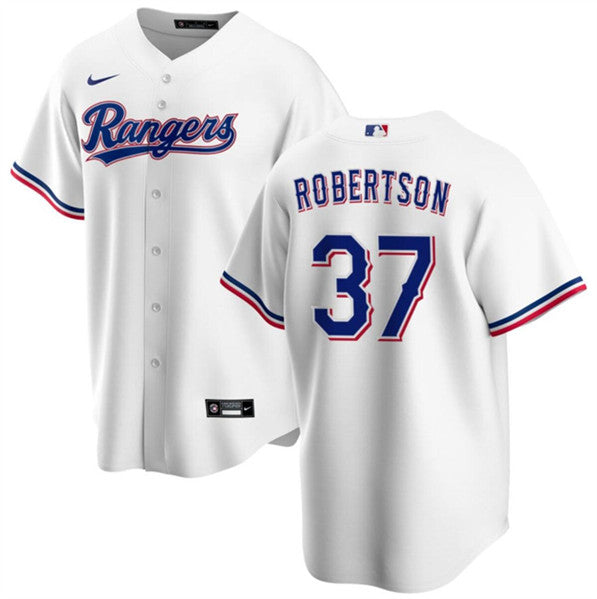 David Robertson Texas Rangers white jersey