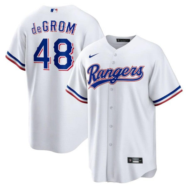 Jacob Texas Rangers white jersey
