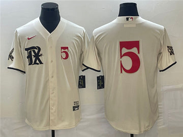 Corey Seager Texas Rangers cream City Connect jersey