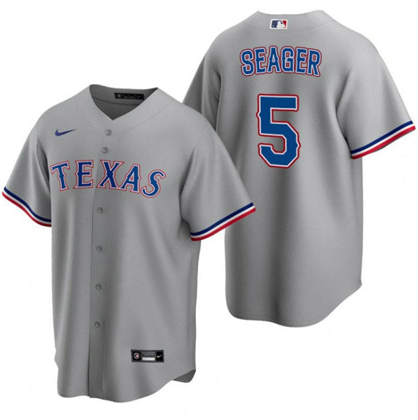 Corey Seager Texas Rangers gray jersey