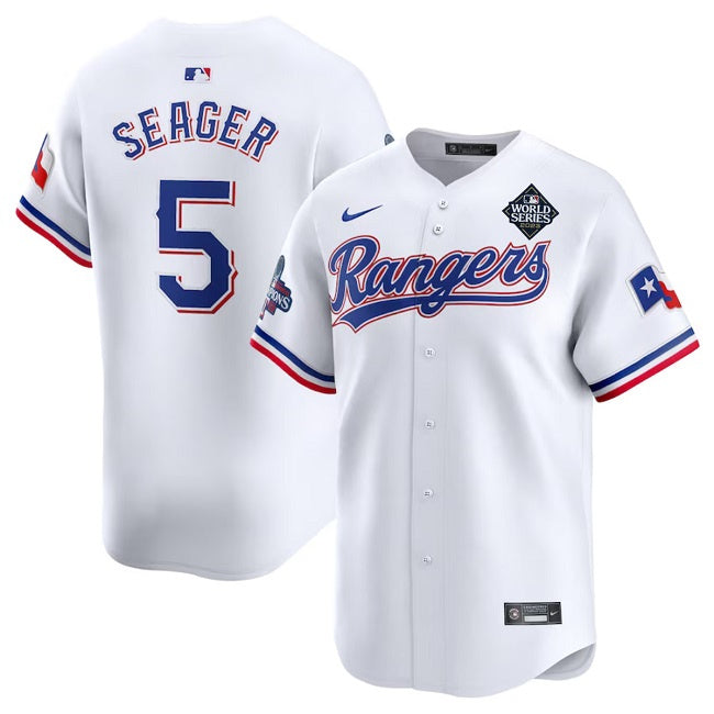 Corey Seager Texas Rangers white jersey