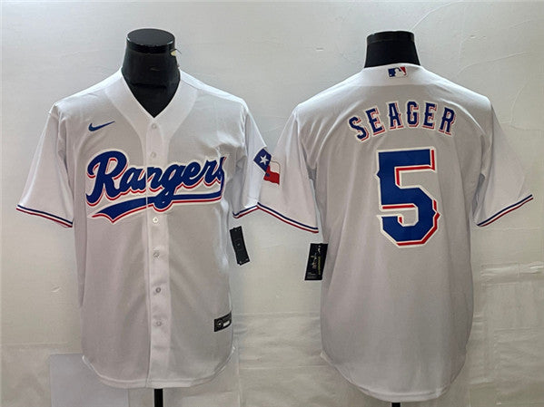 Corey Seager Texas Rangers white jersey