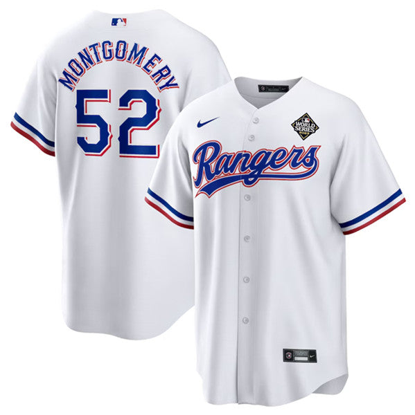 Jordan Montgomery Texas Rangers white jersey