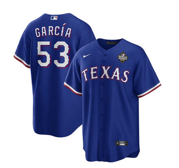 Adolis Garcia Texas Rangers royal jersey
