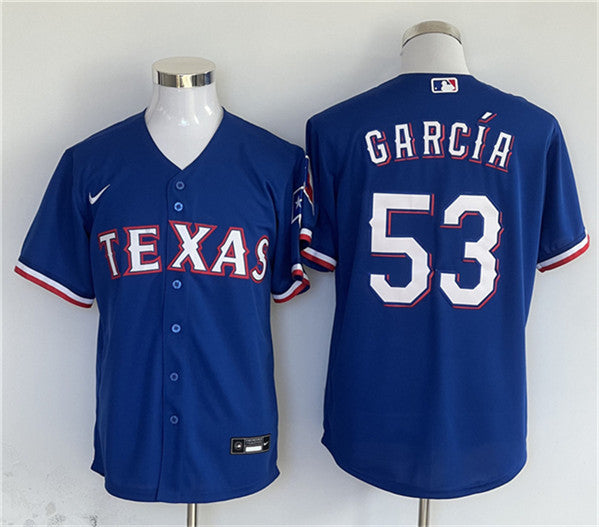 Adolis Garcia Texas Rangers royal jersey