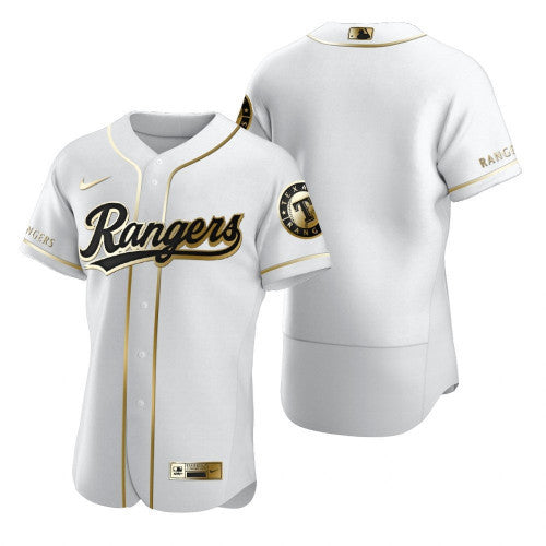 Custom Texas Rangers white jersey