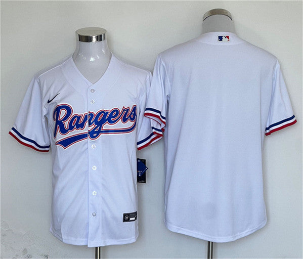 Custom Texas Rangers white jersey