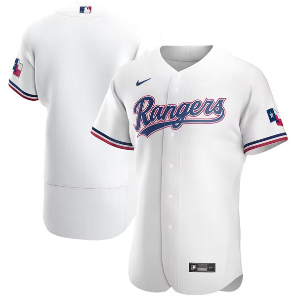 Custom Texas Rangers white jersey