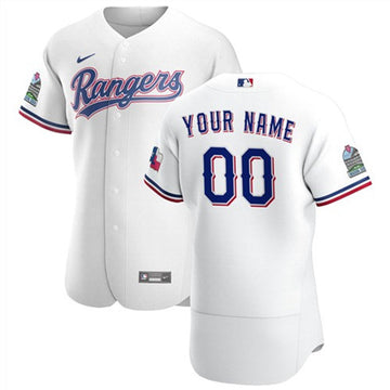 Custom Texas Rangers Authentic jersey