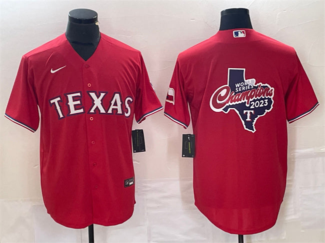Texas Rangers red jersey