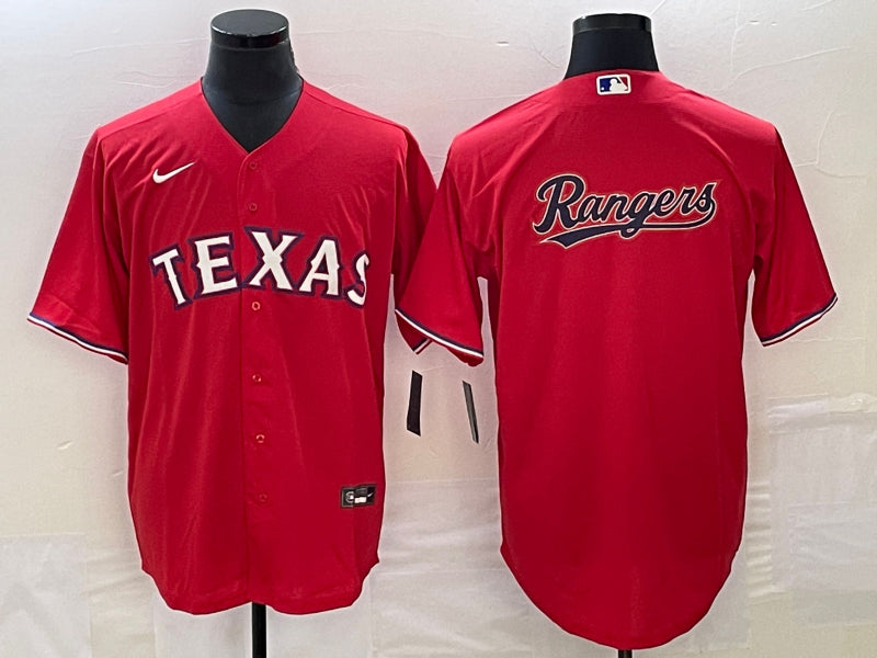 Texas Rangers red jersey