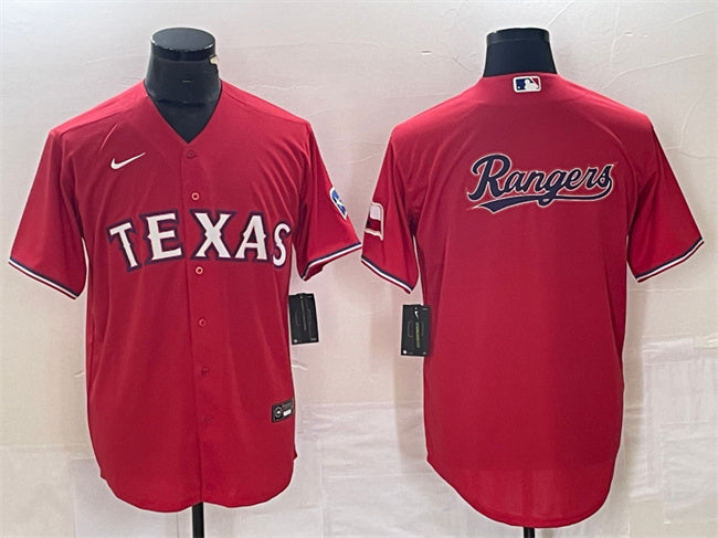 Texas Rangers red jersey
