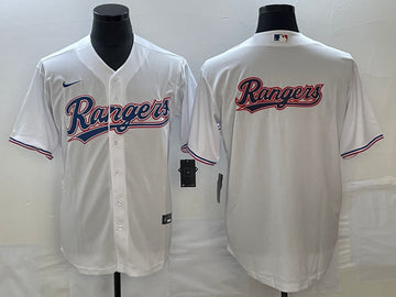 Texas Rangers white jersey