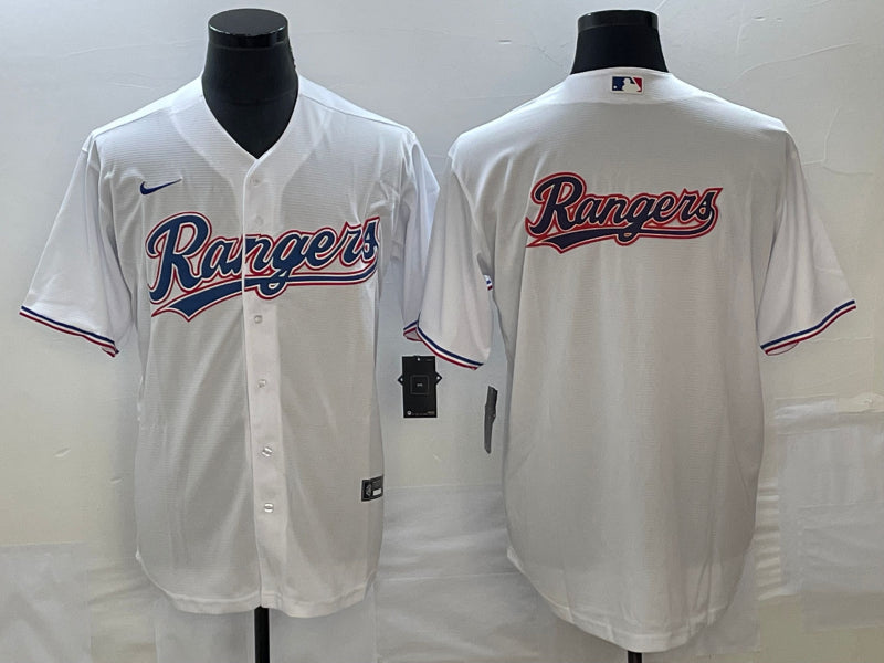 Texas Rangers white jersey
