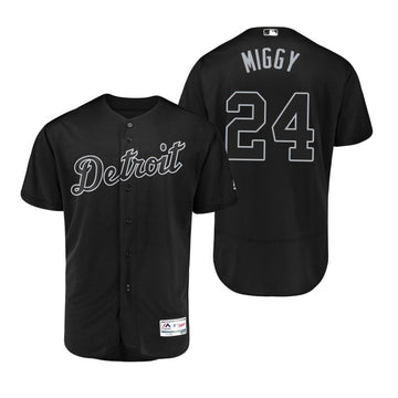 Miguel Cabrera Detroit Tigers black jersey