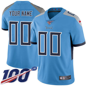 Tennessee Titans blue jersey