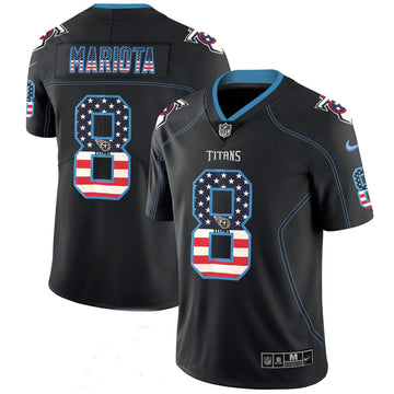 Marcus Mariota Tennessee Titans black Color Rush jersey