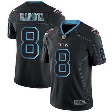 Marcus Mariota Tennessee Titans black Color Rush jersey