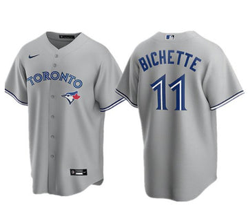 Bo Bichette Toronto Blue Jays gray jersey