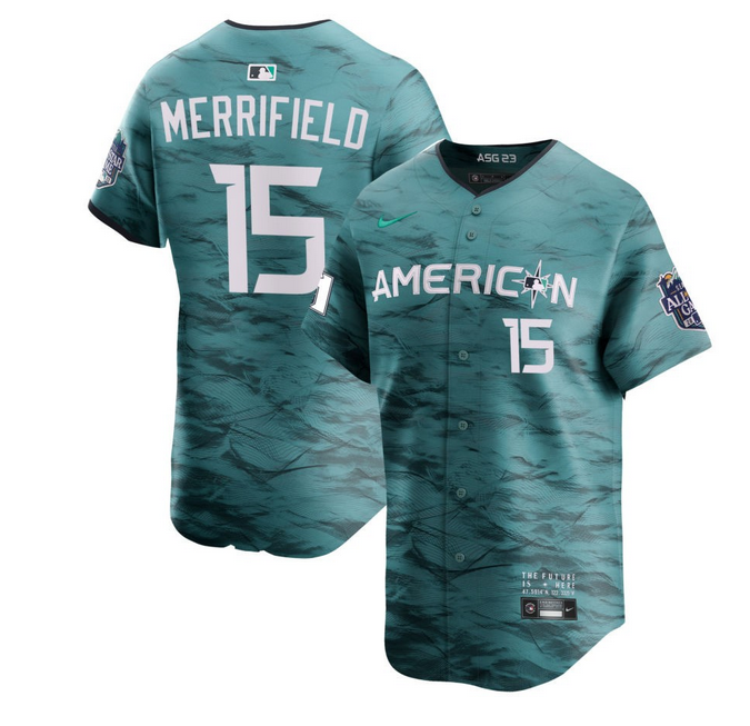 Whit Merrifield Toronto Blue Jays teal All-Star jersey