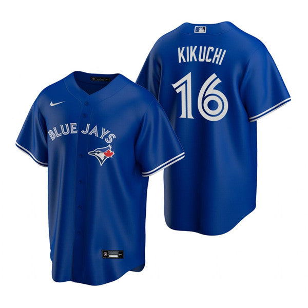 Yusei Kikuchi Toronto Blue Jays royal jersey