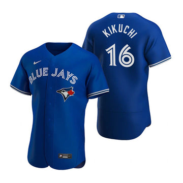 Yusei Kikuchi Toronto Blue Jays royal jersey