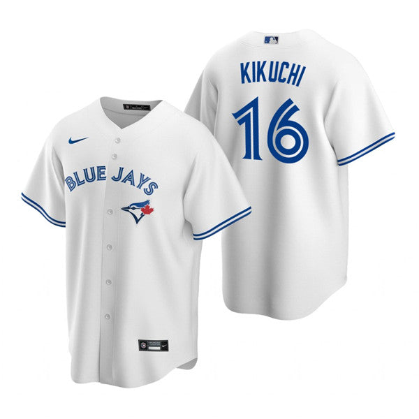 Yusei Kikuchi Toronto Blue Jays white jersey