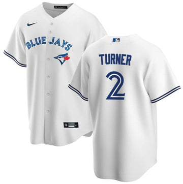 Justin Turner Toronto Blue Jays white jersey